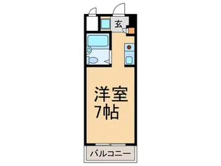 トレビアンコート【2階】の間取り