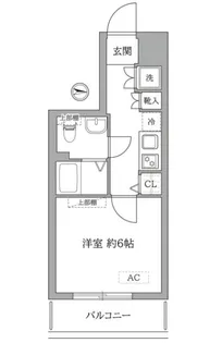 ブライズ高井戸【4階】の間取り