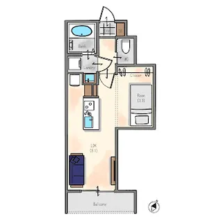 Maison Aomi 新築【2階】の間取り
