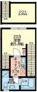 リブラ相模台【1階】の間取り