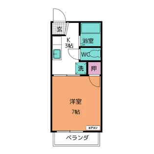 フォーブルスギ【2階】の間取り
