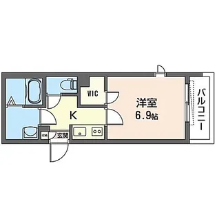 ALVINESS D Komagome【4階】の間取り