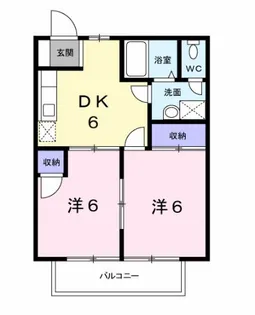 シャルマンM【2階】の間取り