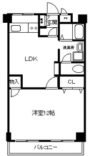 紫竹山ガーデンハイツ【2階】の間取り