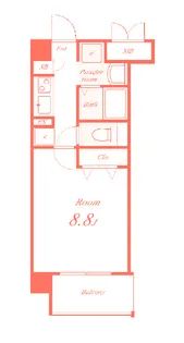 パステロ【5階】の間取り