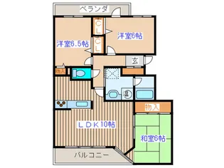 セント-ル泉【2階】の間取り