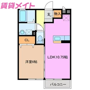 S・Gハイム【2階】の間取り