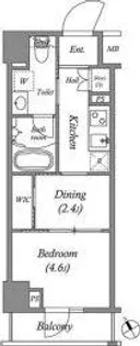 ARKMARK水天宮前I【6階】の間取り