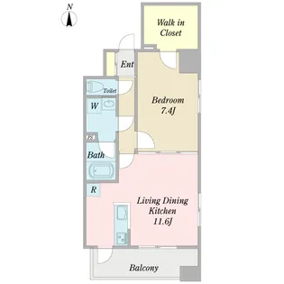 プロシードTX流山セントラルパーク【7階】の間取り