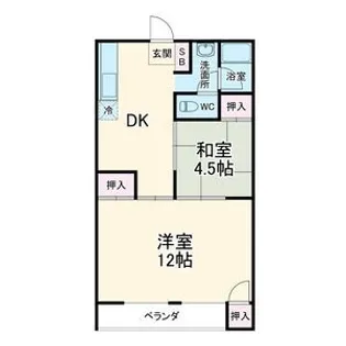 ナカシマビル【2階】の間取り