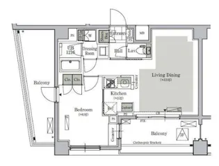 パークキューブ西ヶ原ステージ【3階】の間取り
