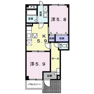 ラゴーラホープ I【1階】の間取り