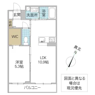 ヴィアソーレ【1階】の間取り