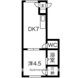 中神マンション【2階】の間取り