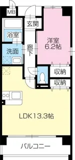 ヴァンドーム弐番館【3階】の間取り