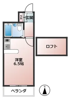 ラ・メゾン【1階】の間取り
