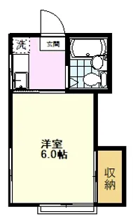 ホワイトコート【1階】の間取り