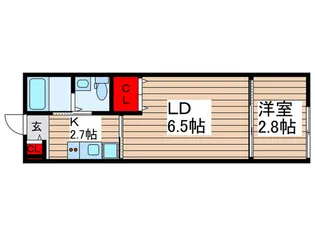 VAUhouse六実【1階】の間取り