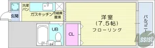 ファーイーストメゾン【4階】の間取り