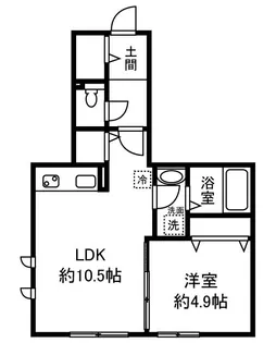 OZ吉祥寺【1階】の間取り