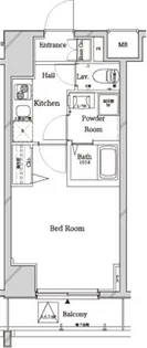 LINXAVENIR【4階】の間取り