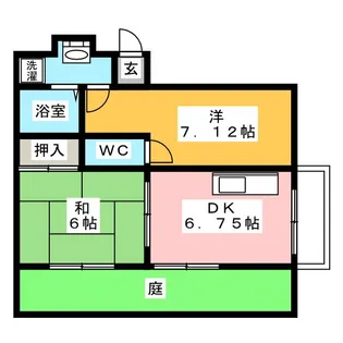 グレイストーエイ I【1階】の間取り