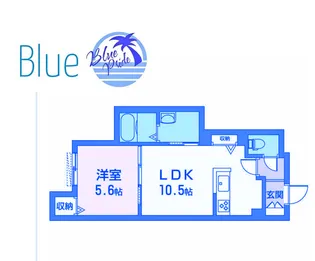 シャーメゾン鎌倉大町【2階】の間取り