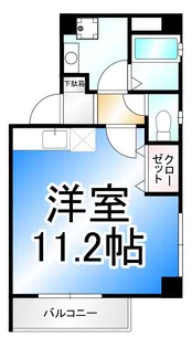 アドヴァンスK【2階】の間取り