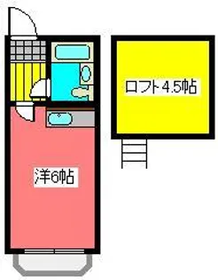 プラザ・ドゥ・モーリスA棟【2階】の間取り