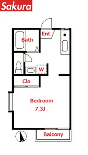 ボナール【2階】の間取り