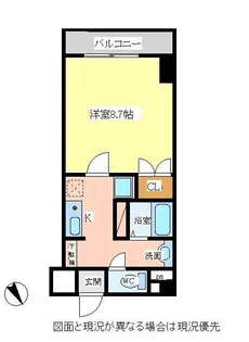 エグレッテ白楽【3階】の間取り