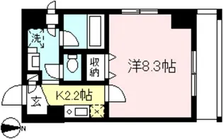 PURE COURT【7階】の間取り