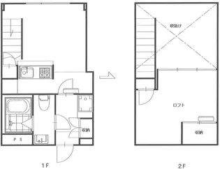 グリーンヒル鷹番【4階】の間取り
