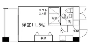 Felicita二星【3階】の間取り