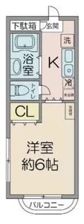 プルミエール美園【2階】の間取り