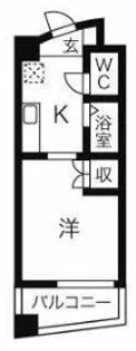 サンパティm【4階】の間取り
