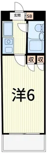 ジョイフルお花茶屋【3階】の間取り