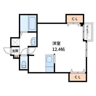 Tasso長町南【2階】の間取り