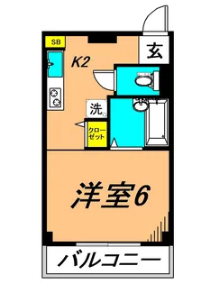 東進ビル【2階】の間取り