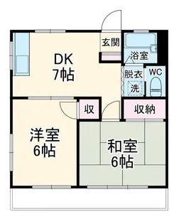 サンレジデンス【2階】の間取り