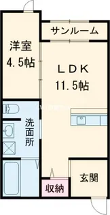 KOYA 430【2階】の間取り