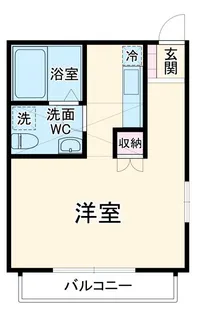 パールスター・シャニン【2階】の間取り