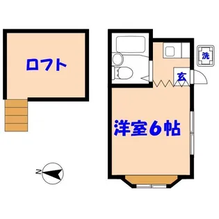 ロフティベルNO 1【2階】の間取り