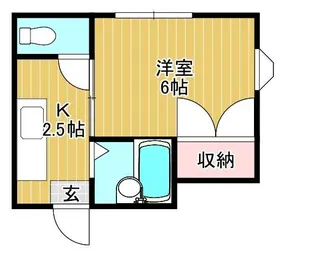 イデアル霊屋下【2階】の間取り