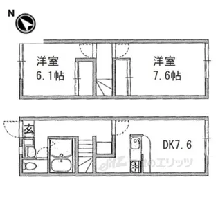 レオパレスジュピタ【1階】の間取り