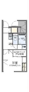 レオパレスコゥジィーC【1階】の間取り