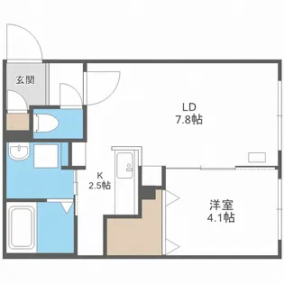 veel geluk【3階】の間取り