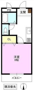 ウッドヴィレッジ【2階】の間取り