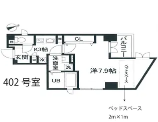 ザ・プレシャス目黒川【4階】の間取り