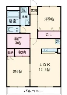ライフォート【4階】の間取り